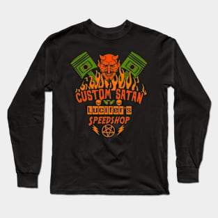 Custom Satan (Colour) Long Sleeve T-Shirt